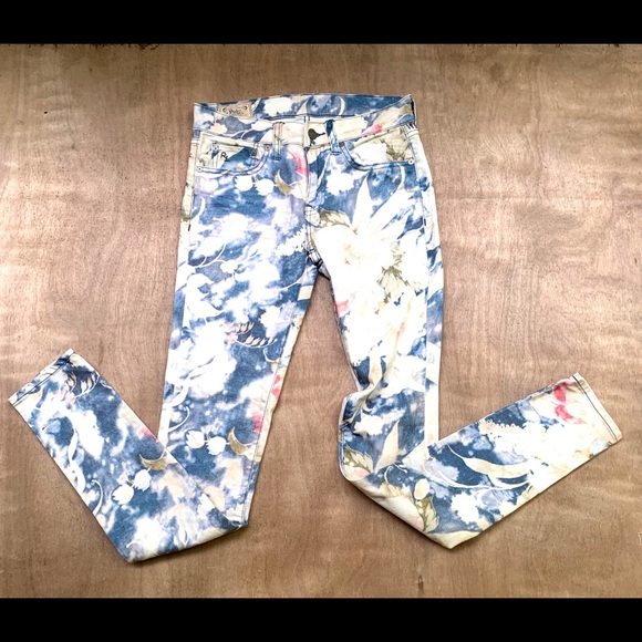 Polo Ralph Lauren Denim - Polo Ralph Lauren Tompkins Skinny Floral Jeans